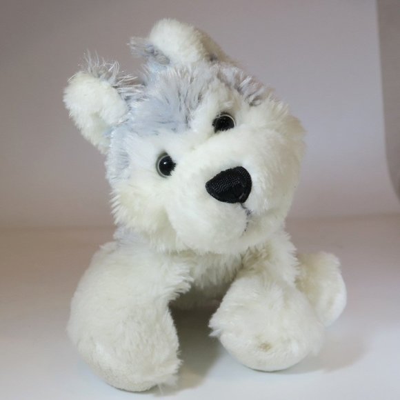 webkinz Toys Ganz Webkinz Husky Puppy Dog Gray White Plush